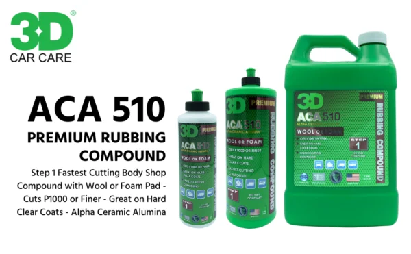 3D 510 PREMIUM RUBBING COMPOUND 32oz - Imagen 2